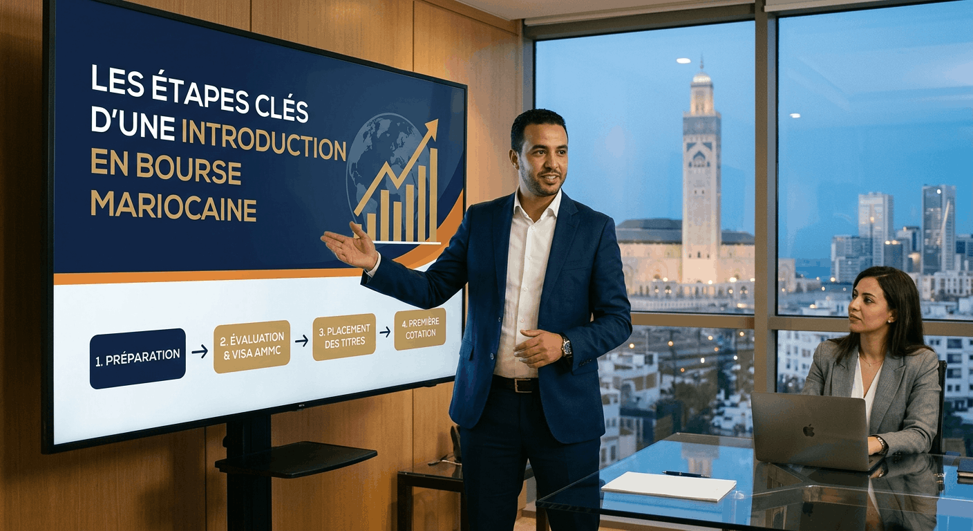 Les Étapes Clés d'une Introduction en Bourse Marocaine