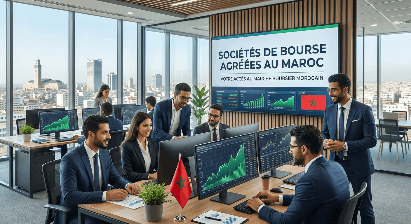 Liste officielle des Sociétés de Bourse agréées au Maroc