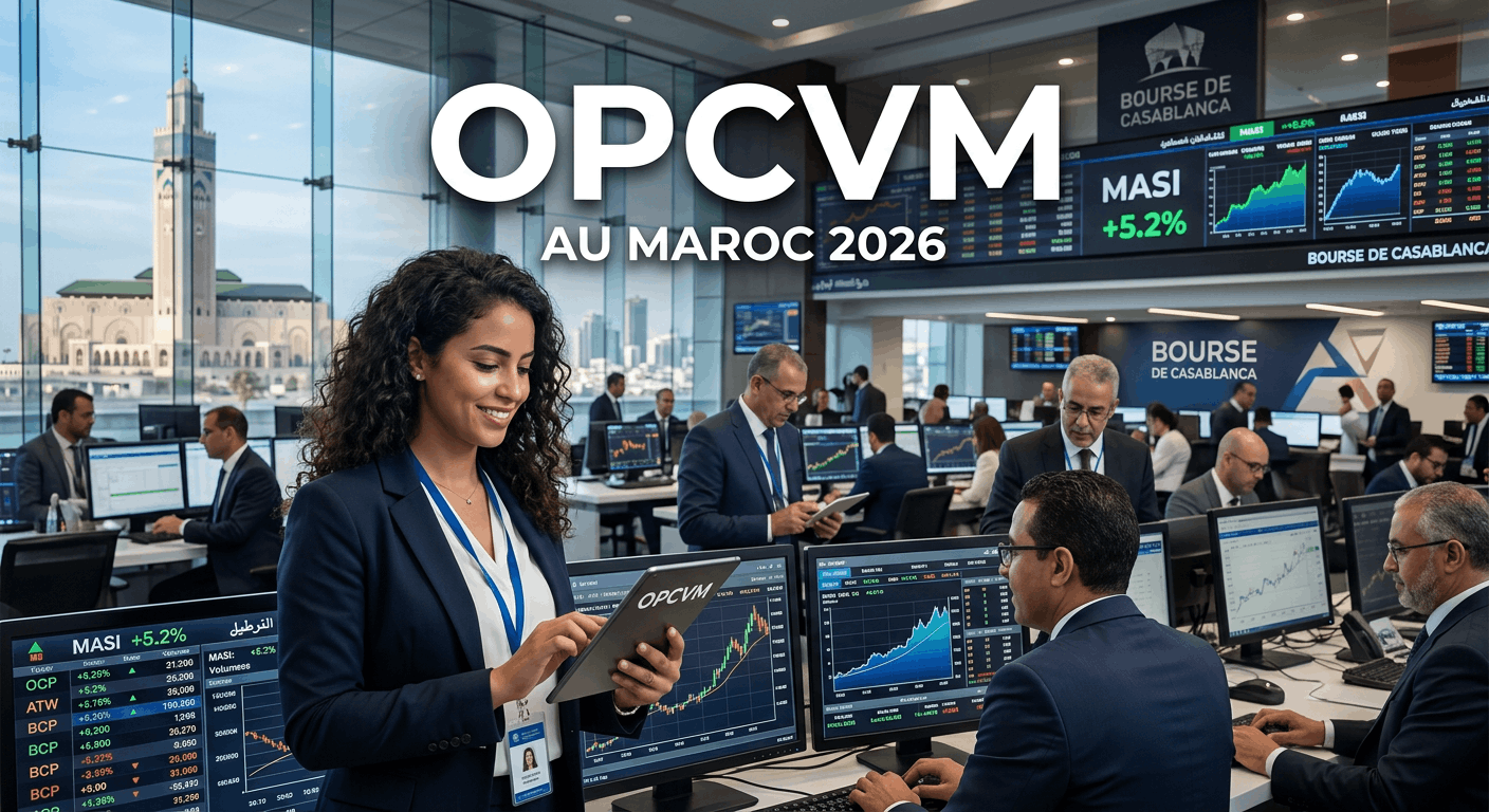 Marché des OPCVM au Maroc 2026 : encours record à 846,7 MMDH